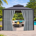 Waterproof Outdoor Curtain W105 x L84 by DivaenCamino