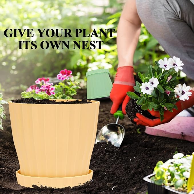 6 inch Flower Pots for Plants - Image 6