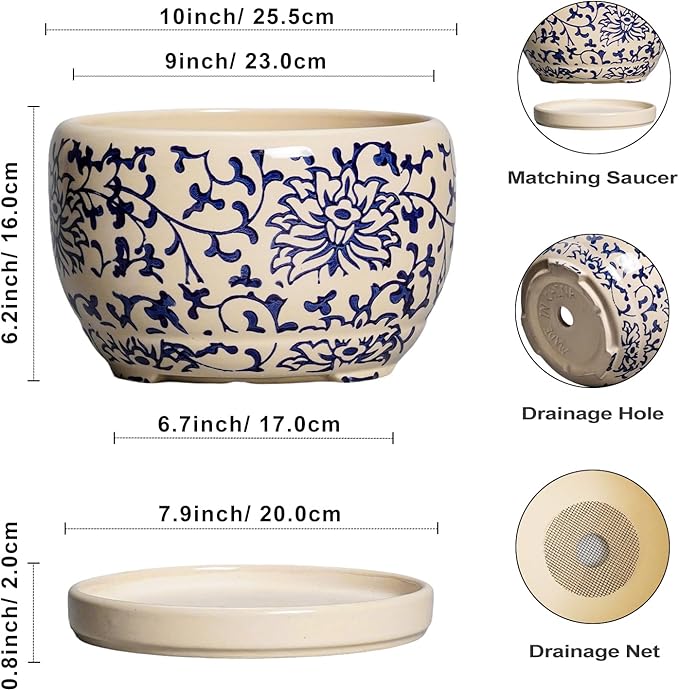 SQOWL 10 Inch Plant Pot Indoor - Image 3