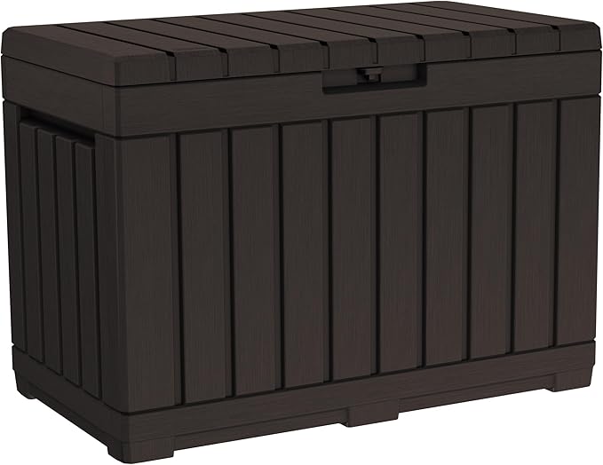 Keter Kentwood 50 Gallon Resin Deck Box by Keter