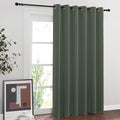NICETOWN Sliding Door Curtains 84 inches Long, Grommet Blackout Thermal Patio by NICETOWN