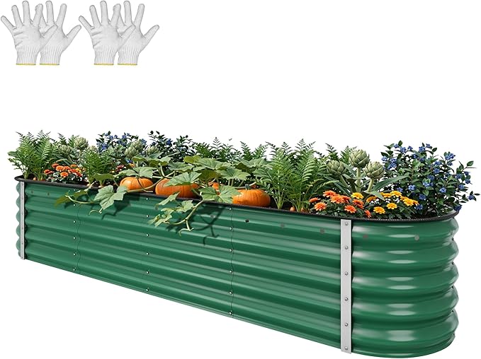 YITAHOME 17" Tall 9 in 1 Large Raised Garden Bed Kit, Outdoor Above Ground - Image 8