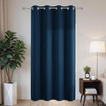 Joydeco Blackout Patio Sliding Door Curtains 84 Inches Long, Grommet Privacy by JOYDECO