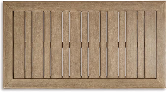 Signature Design by Ashley Gerianne Contemporary Outdoor Rectangular Cocktail - Image 6