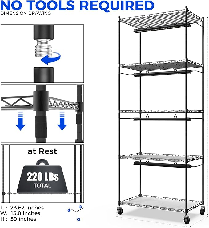 Barrina CX91 5-Tier Plant Stand - Image 7