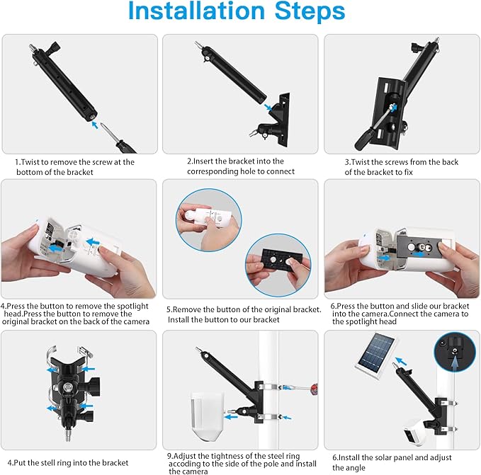 HOLACA 2-in-1 Pole Mounting Bracket - Image 5