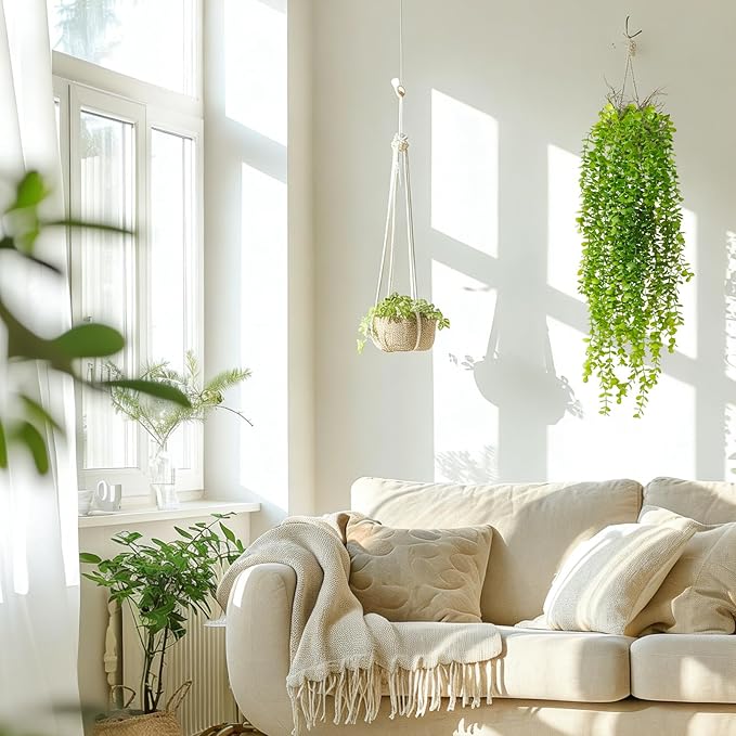4 Pack Fake Hanging Plants - Image 6