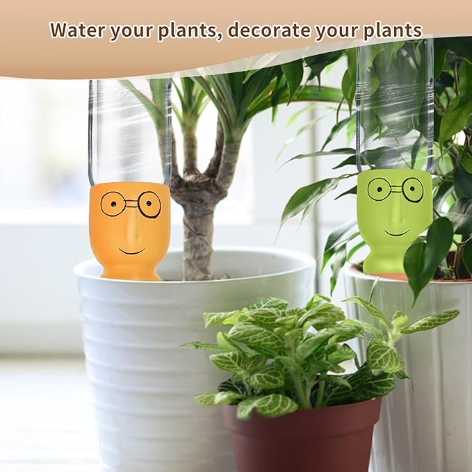 4 PCS Plant Watering Devices, Terracotta Watering Spikes Self Watering Planter - Image 6