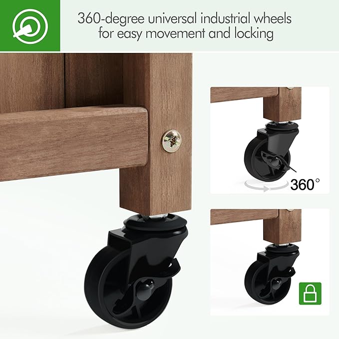 Yaheetech 72" H Horticulture Garden Planter - Image 5