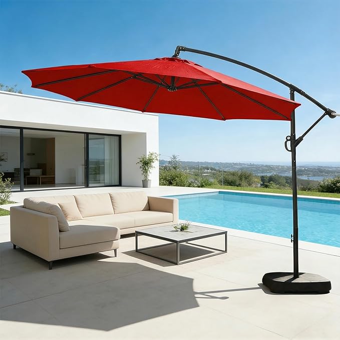 wikiwiki 10ft Patio Umbrella - Image 9