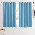 NICETOWN Blackout Curtains 54 Inches Long, Thermal Insulated Room Darkening by NICETOWN