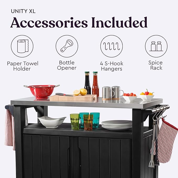 Keter Unity XL Portable Outdoor Table - Image 3