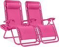 Best Choice Products Set of 2 Adjustable Steel Mesh Zero Gravity Lounge Chair by BestChoiceProducts