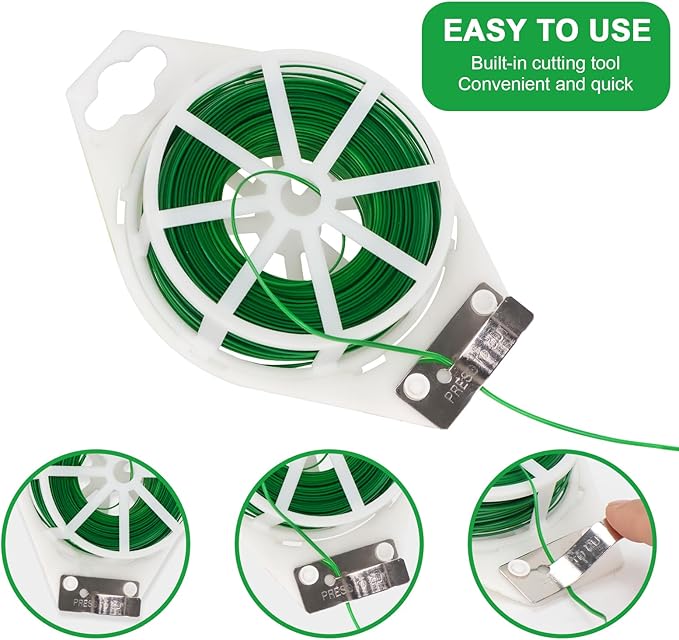 2 Pack 492FT Garden Twist Tie - Image 5