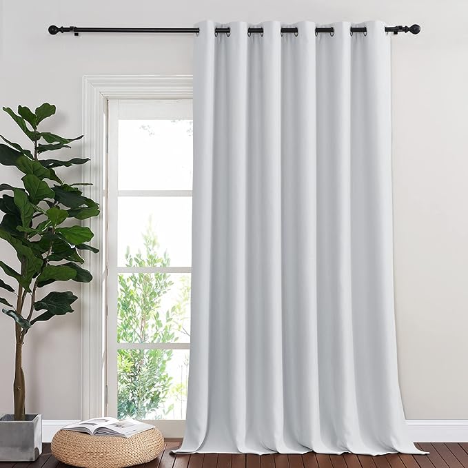 NICETOWN Patio Door Curtain Room Darkening Drapes, Grommet Top Light Blocking by NICETOWN