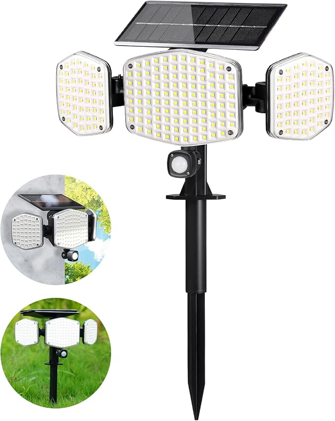 Solar Motion Lights Outdoor by HAARAY