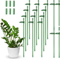 meekoo 12 Pcs Adjustable Garden Plant Support Stakes Single Stem Plant Cage by meekoo