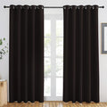 NICETOWN Toffee Brown Blackout Curtains 84 inch Length, Grommet Top Room by NICETOWN