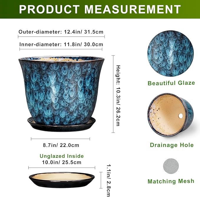 Ceramic Plant Pots - Image 2
