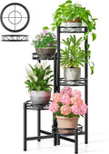 Metal Plant Stand Indoor Outdoor, 5 Tier 5 Potted Multiple Plant Shelf Stands by Unknown