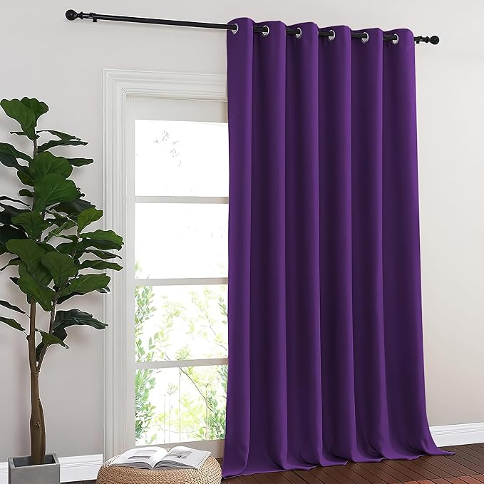 NICETOWN Royal Purple Blackout Curtains - Image 8