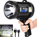 MIXILIN Rechargeable Spotlight, 000 Lumens Handheld Hunting Flashlight Led Spot by MIXILIN
