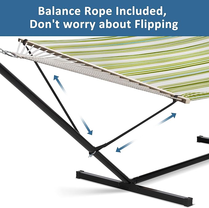 SUNCREAT Portable Double Hammock - Image 3