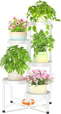 LASZOLA 5 Tiered Folding Plant Stand Indoor by LASZOLA