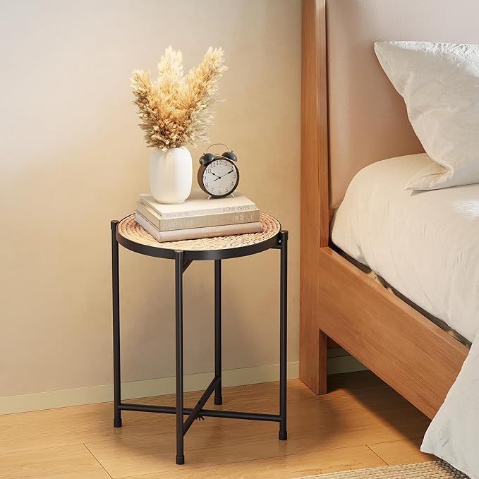 Bamworld Indoor Plant Stand Tall Plant Table Corner Plant Stool Boho Small - Image 6
