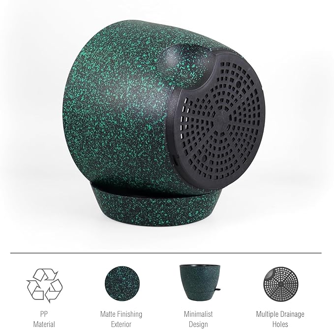 12 inch Large Self Watering Pots - Image 3