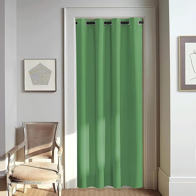 NICETOWN Door Curtain for Closet Doors 80 Inches Long 1 Panel, Room Divider by NICETOWN