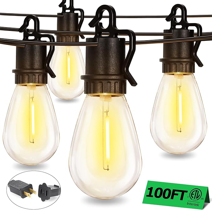100FT Outdoor String Lights - Image 7