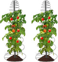 2 Pack 72in Tall Spiral Frame Trellis by EUIJOIP
