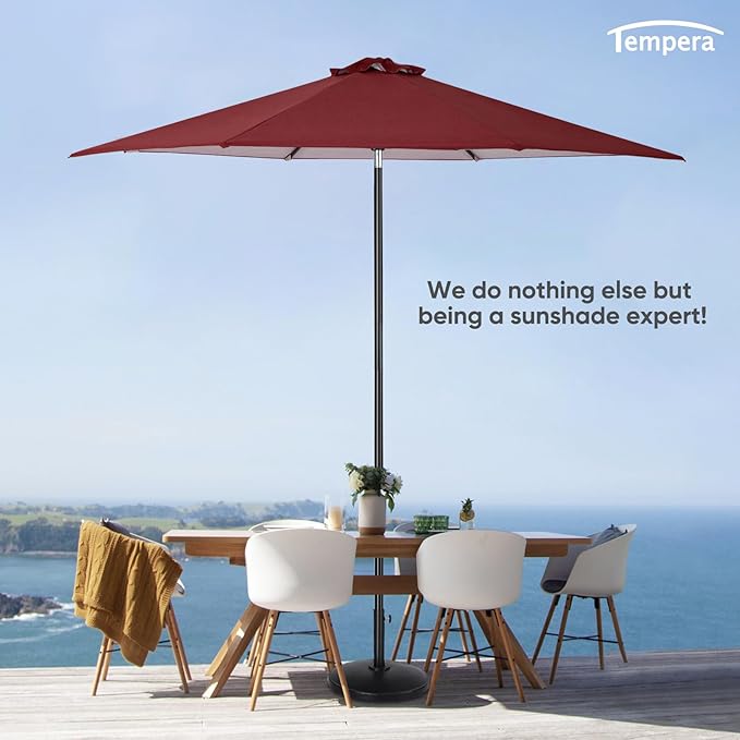 Tempera Patio Market Outdoor Table Umbrella - Image 7