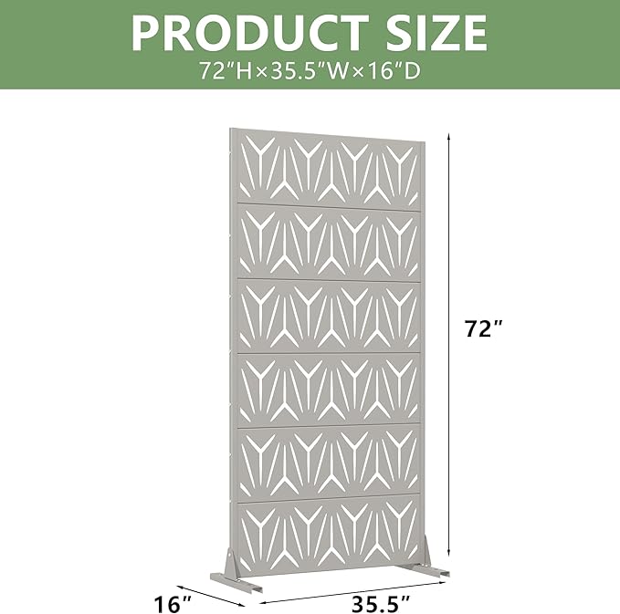 Casaphoria Metal Privacy Screen Outdoor - Image 5