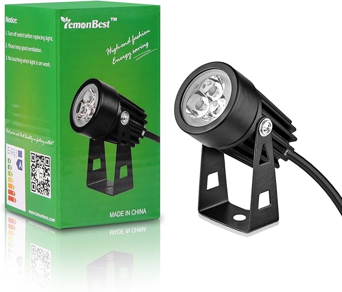 LemonBest® Outdoor LED Landscape Up Down Light Spotlight Low Voltage 12V - Image 6
