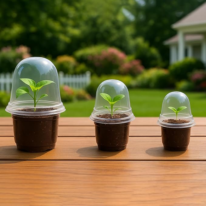 36 Packs 5/4/3.5 Inch Clear Nursery Pots - Image 6