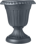 Arcadia Garden Products PL00GY Classic Traditional Plastic Urn Planter by Unknown