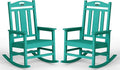 Ciokea Oversized Outdoor Rocking Chairs Set of 2, 380lbs Heavy-Duty Large Patio by CIOKEA