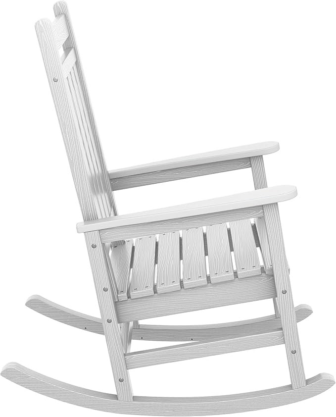 SERWALL Oversized Rocking Chair, Outdoor Rocking Chair - Image 9