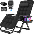 Suteck Oversized Zero Gravity Chair, 29In XL Outdoor Recliner Chair w/Removable by Suteck