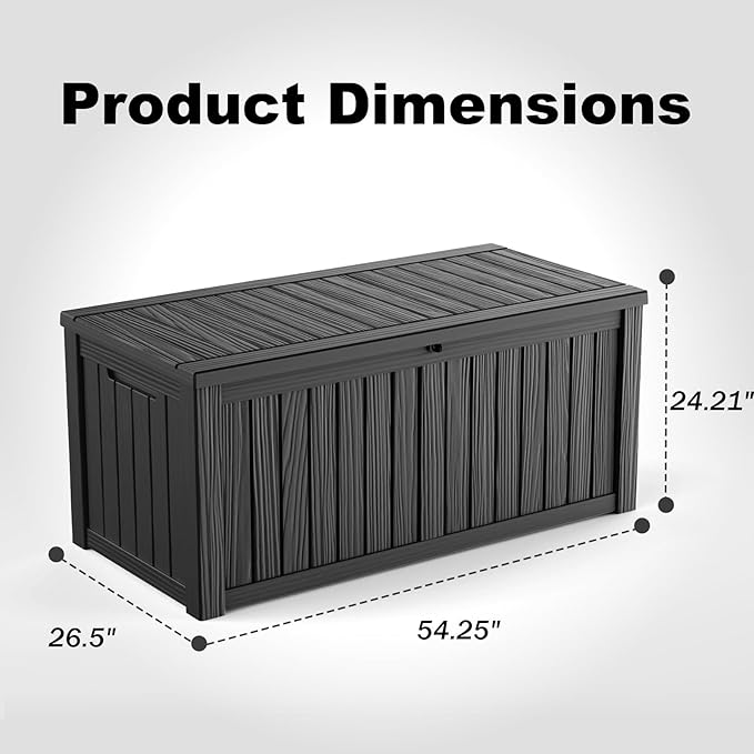 ROJIK Outdoor Storage Housing Deck Box - Image 2