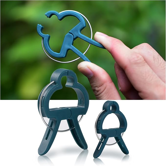 Plant Support Clips, Gardening Lever Loop Gripper Clips Help Stems Vines Grow - Image 7
