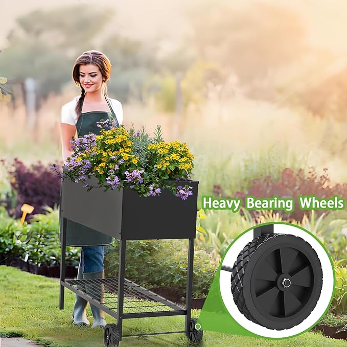 34 × 15 × 31 Inches Raised Garden Bed - Image 4
