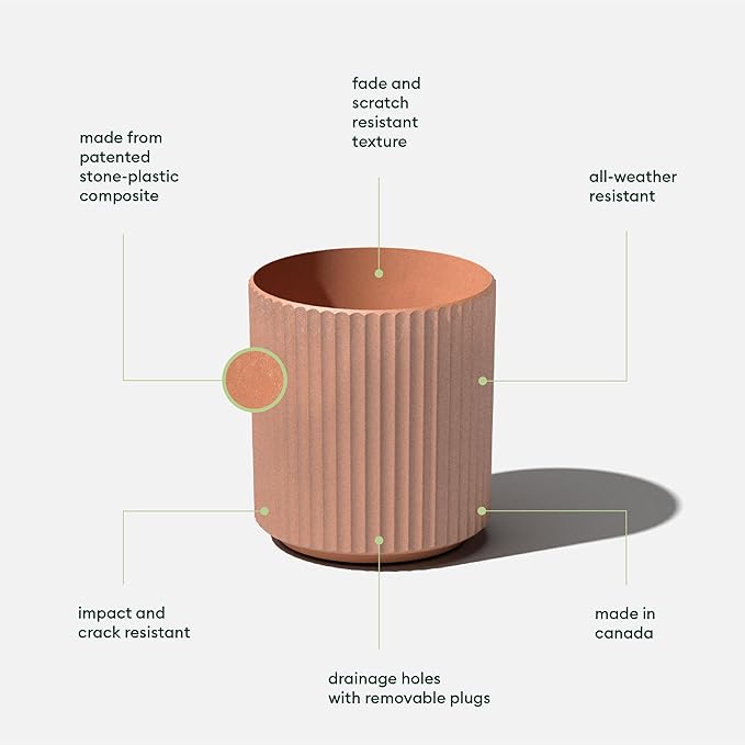 Veradek Demi Series Round Planter - Image 2