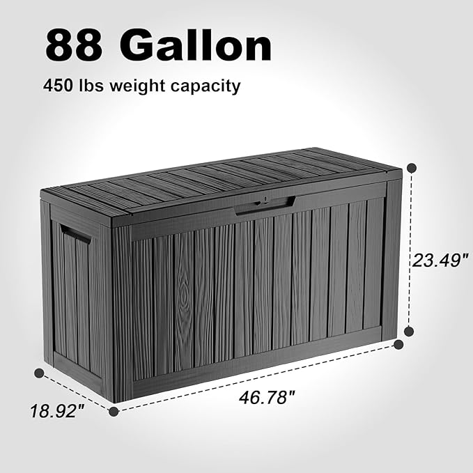 ROJIK Outdoor Storage Housing Deck Box - Image 2