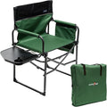 SUNNYFEEL Camping Directors Chair, Heavy Duty, Oversized Portable Folding Chair by SunnyFeelCamping