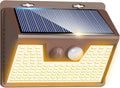 Peasur Solar Lights Outdoor Motion Sensor Waterproof, 3 Modes Security Wall by Peasur