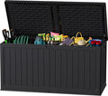 JUMMICO 270 Gallon Outdoor Storage Deck Box by JUMMICO
