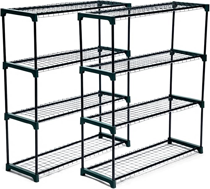 Panana 4 Tier Garden Greenhouse Steel Staging Shelving Plant Stand Garden - Image 6